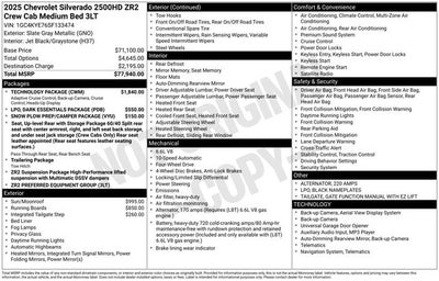 2025 Chevrolet Silverado 2500HD ZR2