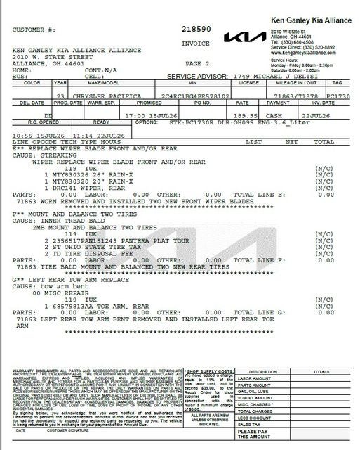 2023 Chrysler Pacifica Touring L