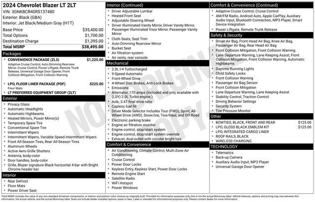 2024 Chevrolet Blazer LT