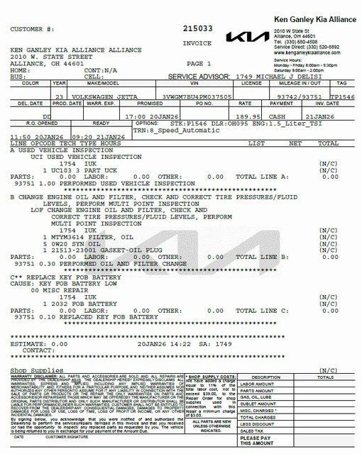 2023 Volkswagen Jetta 1.5T SEL