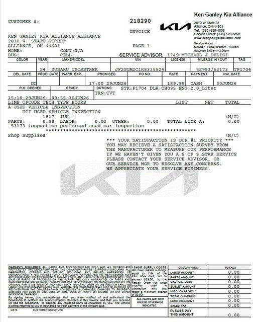 2024 Subaru Crosstrek Premium