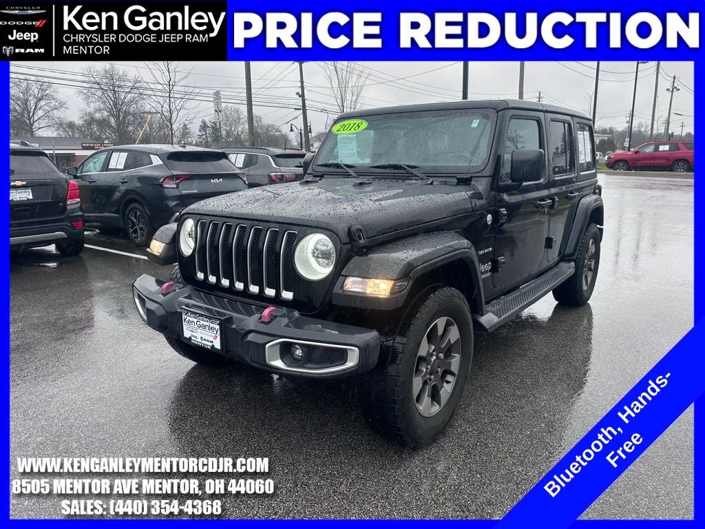 2018 Jeep Wrangler Unlimited Sahara 4x4
