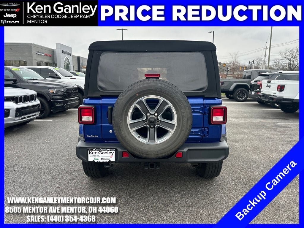 2018 Jeep Wrangler Unlimited Sahara 4x4