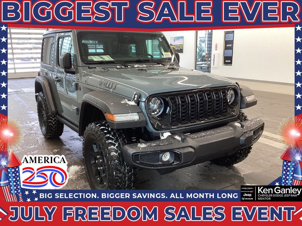 2026 Jeep Wrangler WRANGLER 2-DOOR WILLYS
