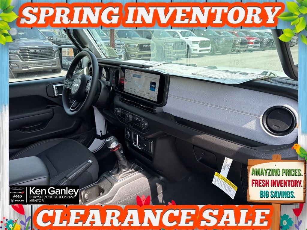 2026 Jeep Wrangler WRANGLER 2-DOOR SPORT