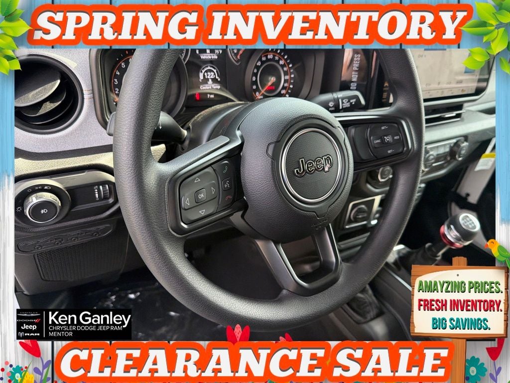2026 Jeep Wrangler WRANGLER 2-DOOR SPORT