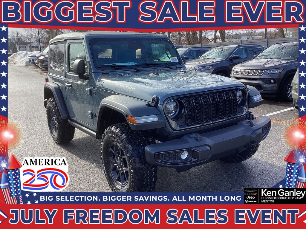 2026 Jeep Wrangler WRANGLER 2-DOOR WILLYS