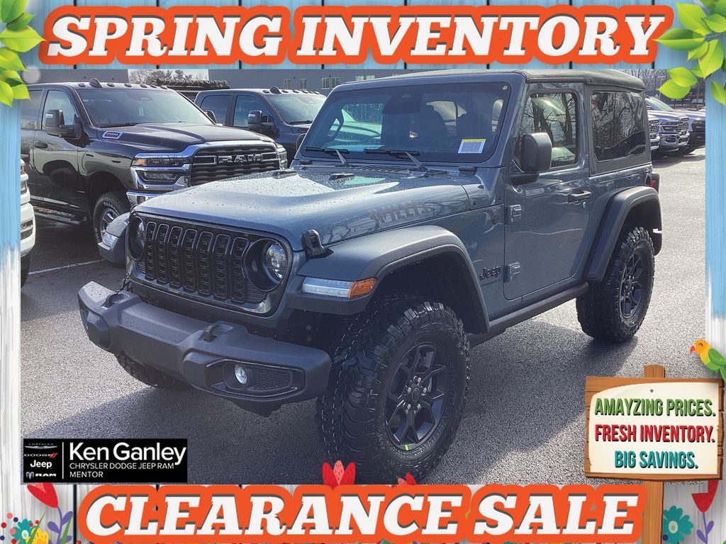 2026 Jeep Wrangler WRANGLER 2-DOOR WILLYS