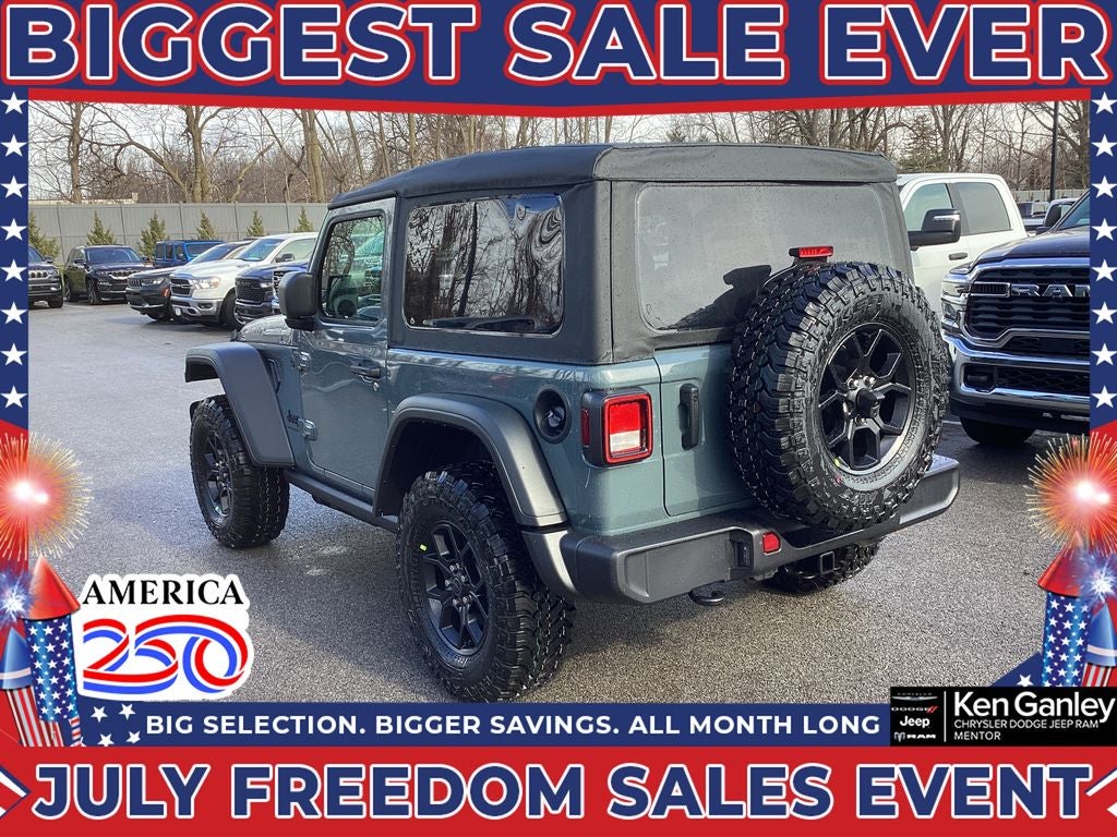 2026 Jeep Wrangler WRANGLER 2-DOOR WILLYS