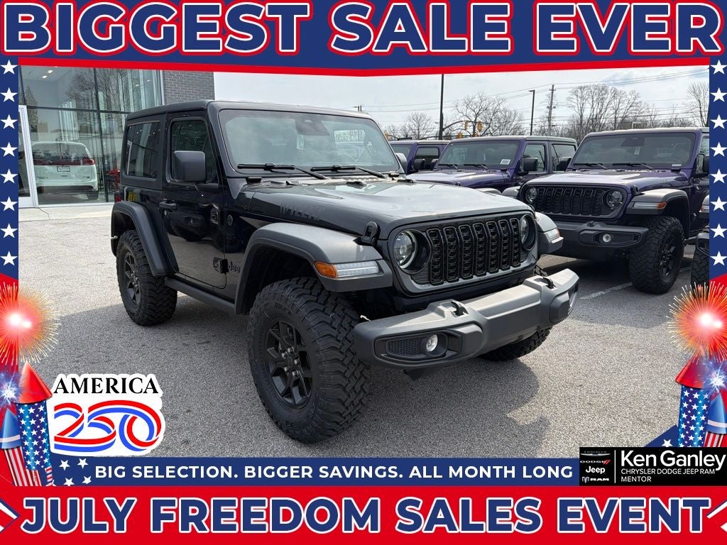 2026 Jeep Wrangler WRANGLER 2-DOOR WILLYS
