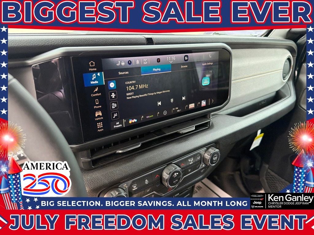 2026 Jeep Wrangler WRANGLER 2-DOOR WILLYS