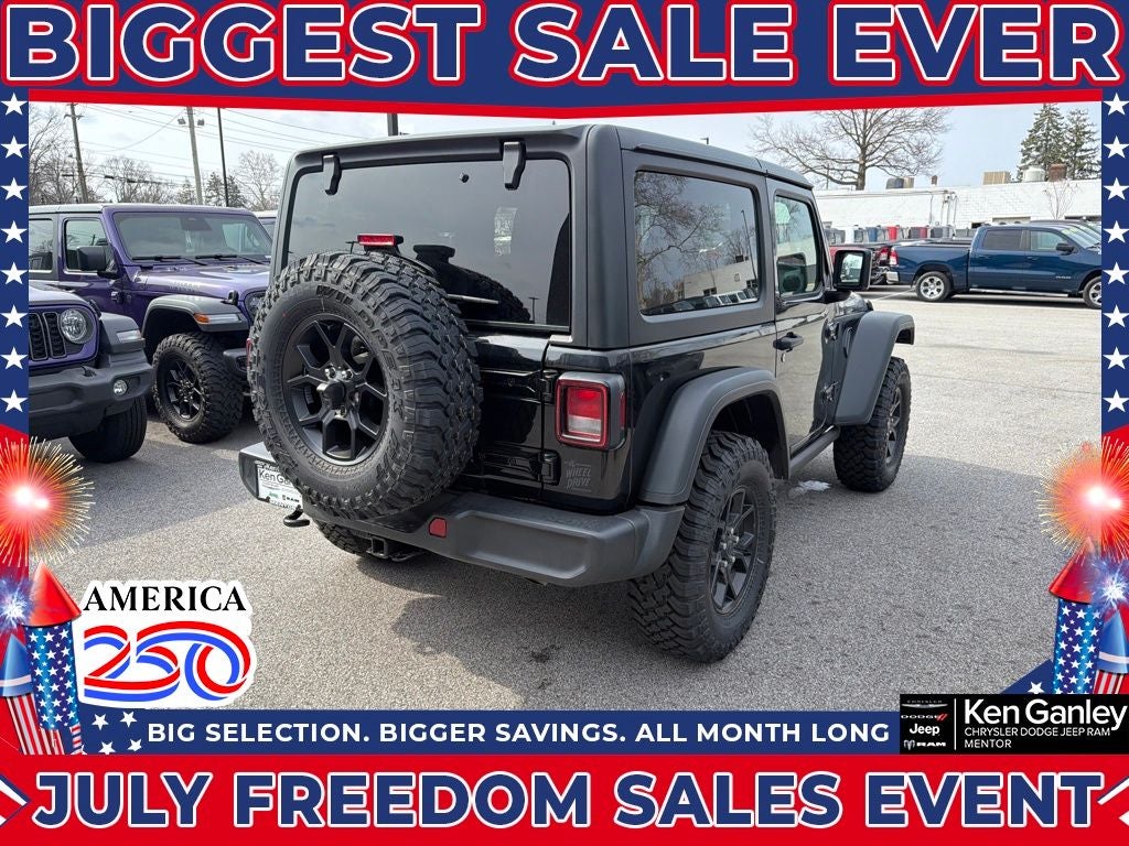 2026 Jeep Wrangler WRANGLER 2-DOOR WILLYS