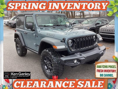 2026 Jeep Wrangler WRANGLER 2-DOOR WILLYS