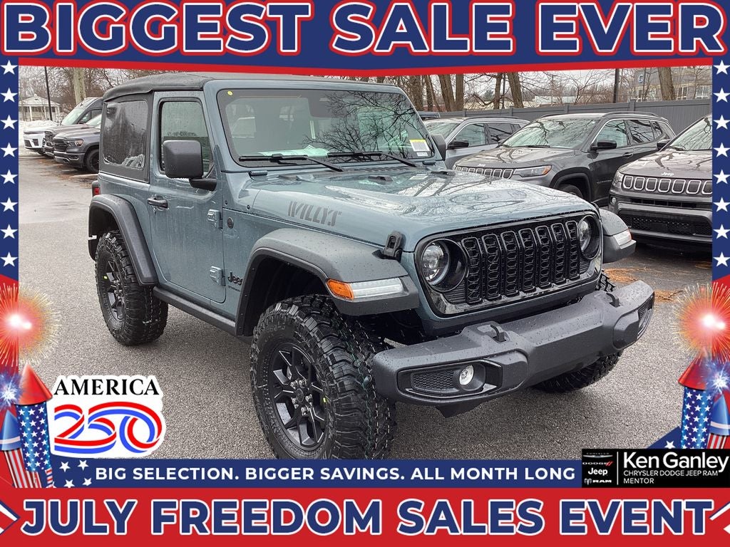 2026 Jeep Wrangler WRANGLER 2-DOOR WILLYS