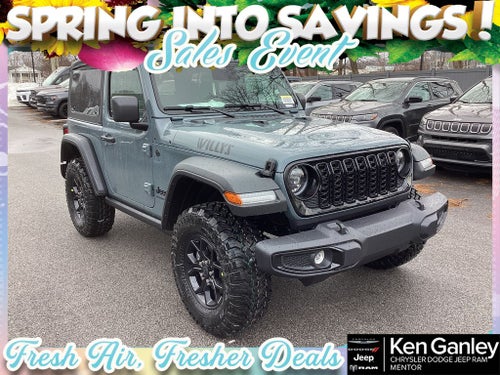 2026 Jeep Wrangler WRANGLER 2-DOOR WILLYS
