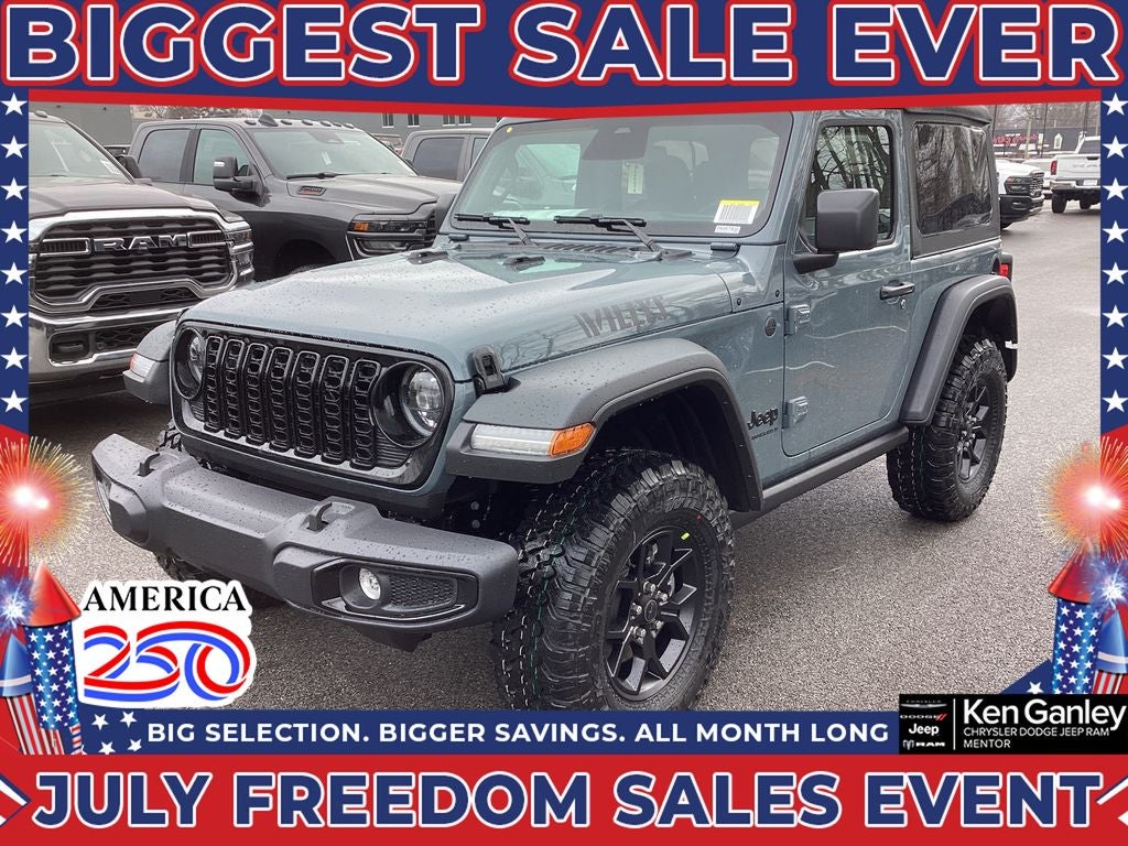 2026 Jeep Wrangler WRANGLER 2-DOOR WILLYS