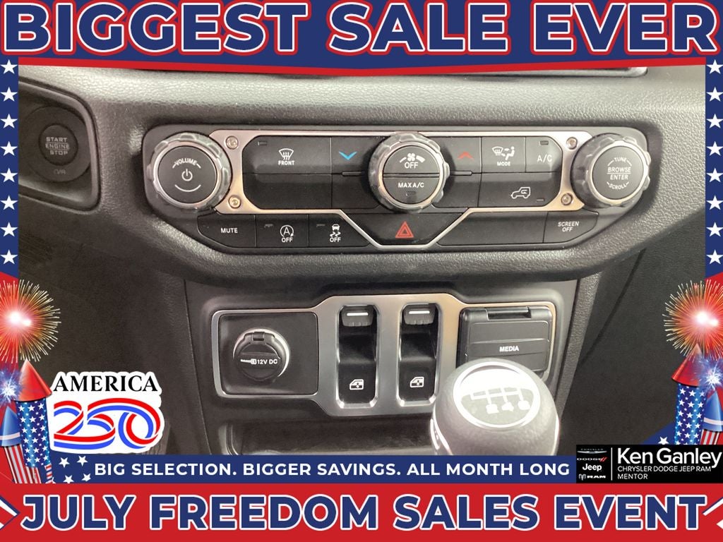 2026 Jeep Wrangler WRANGLER 2-DOOR SPORT