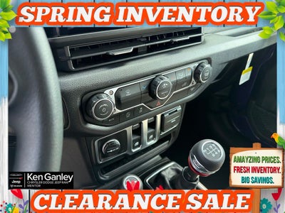 2026 Jeep Wrangler WRANGLER 2-DOOR SPORT