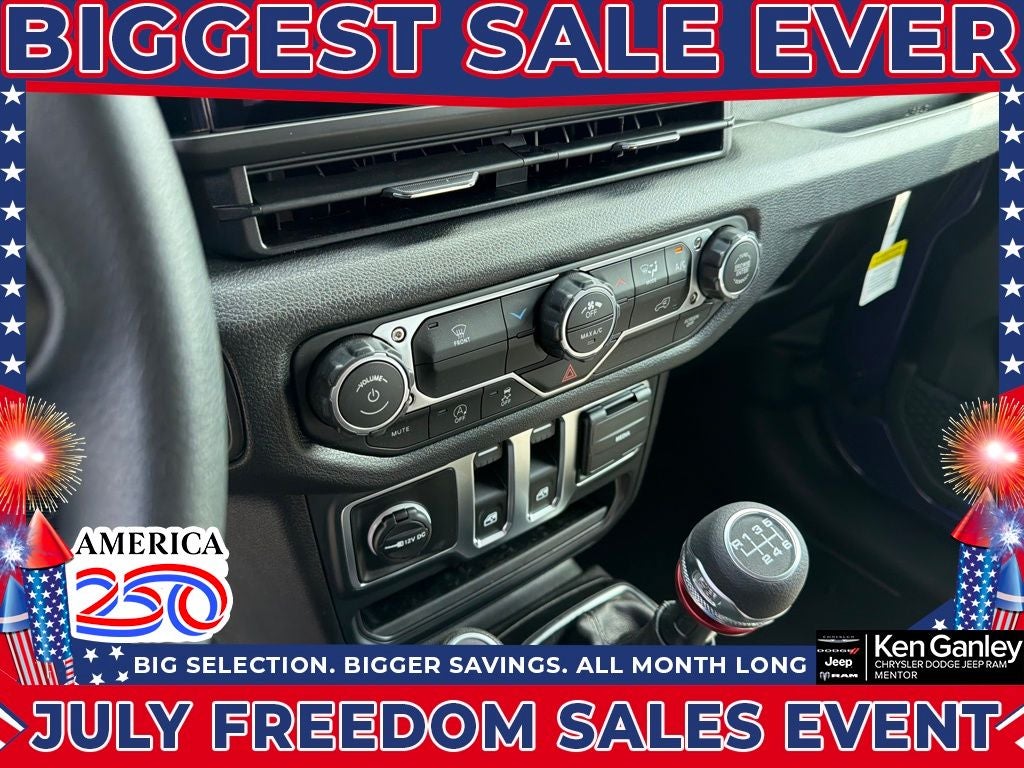 2026 Jeep Wrangler WRANGLER 2-DOOR SPORT