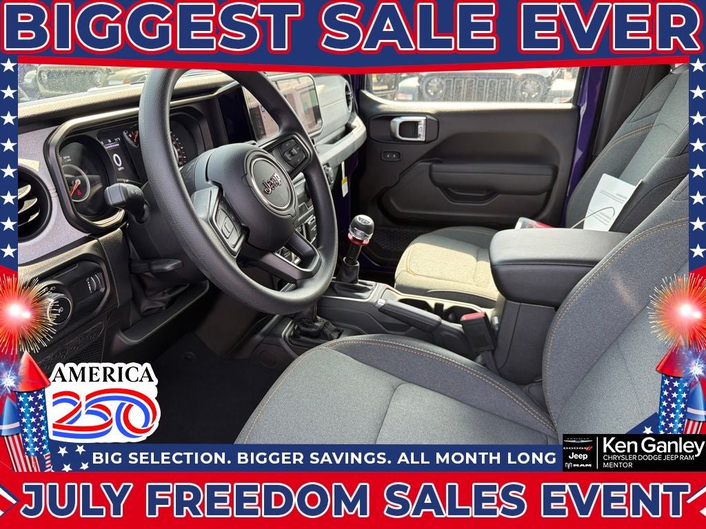 2026 Jeep Wrangler WRANGLER 2-DOOR SPORT