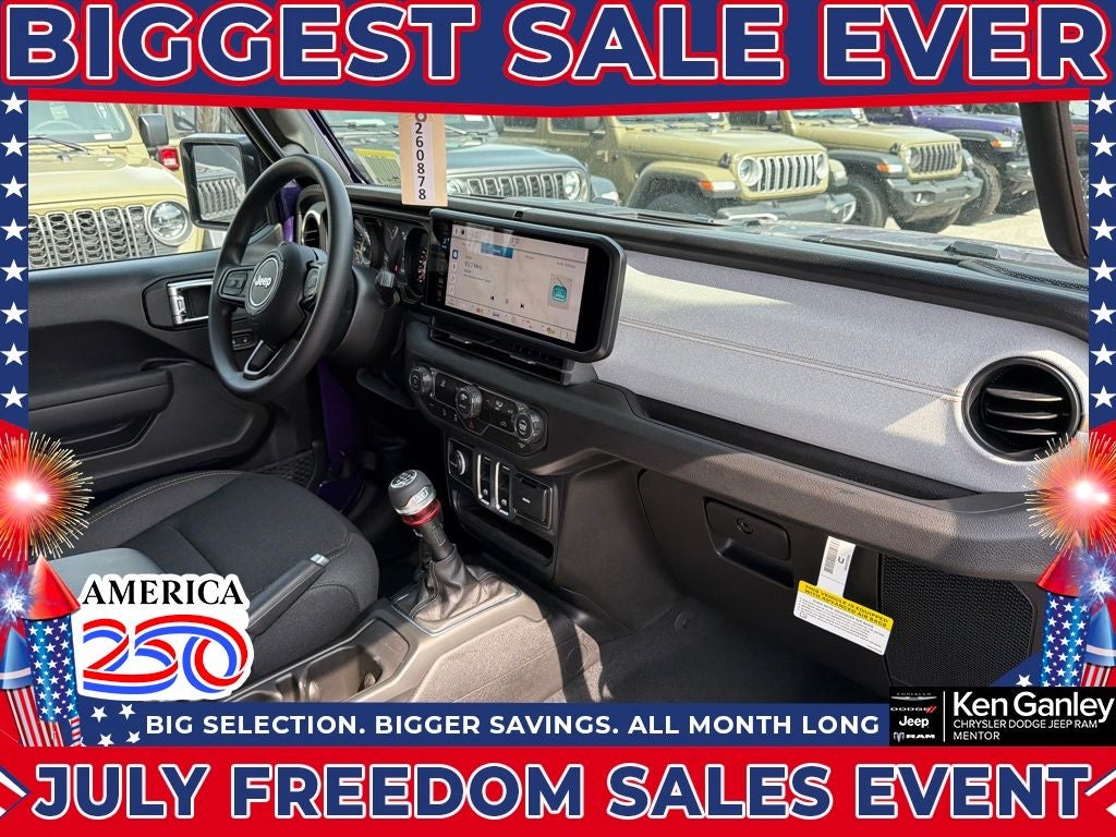 2026 Jeep Wrangler WRANGLER 2-DOOR SPORT