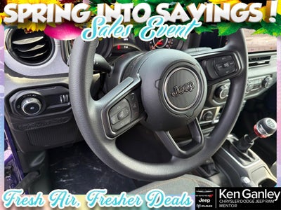 2026 Jeep Wrangler WRANGLER 2-DOOR SPORT