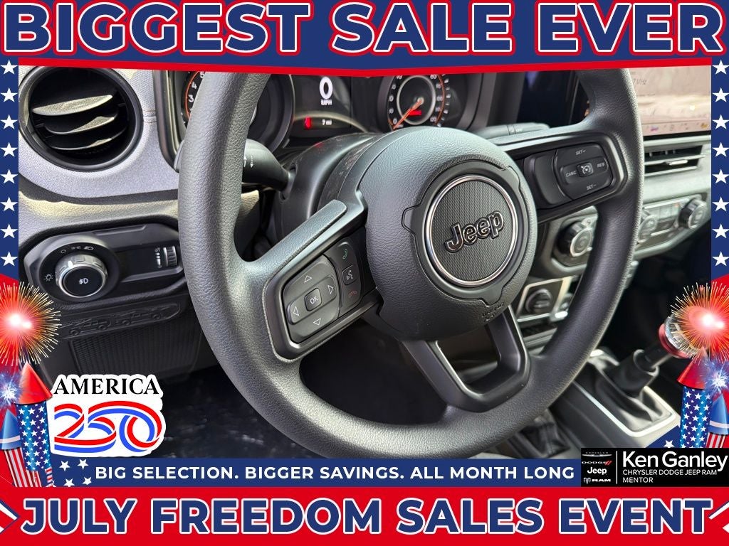 2026 Jeep Wrangler WRANGLER 2-DOOR SPORT
