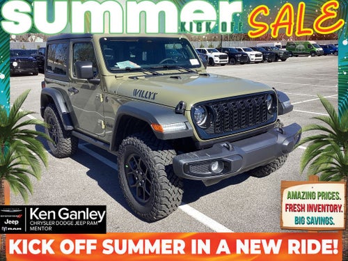 2026 Jeep Wrangler WRANGLER 2-DOOR WILLYS