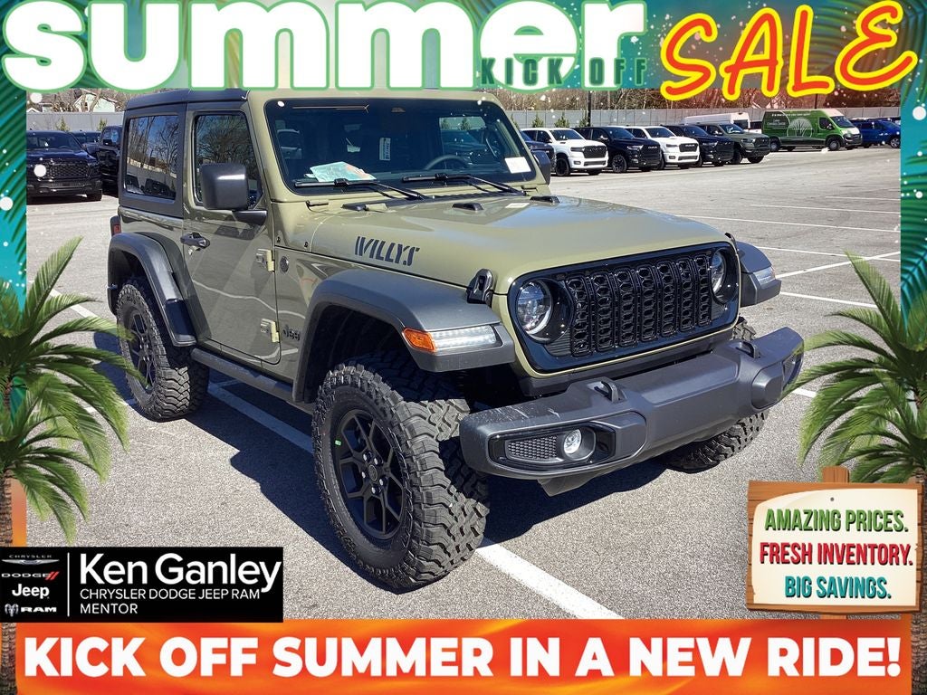 2026 Jeep Wrangler WRANGLER 2-DOOR WILLYS