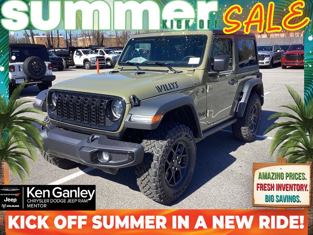 2026 Jeep Wrangler WRANGLER 2-DOOR WILLYS