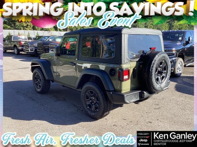 2026 Jeep Wrangler WRANGLER 2-DOOR SPORT