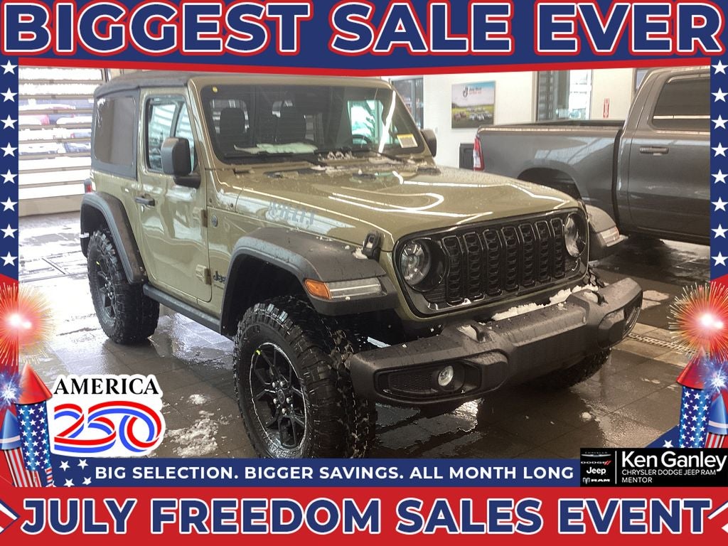 2026 Jeep Wrangler WRANGLER 2-DOOR WILLYS