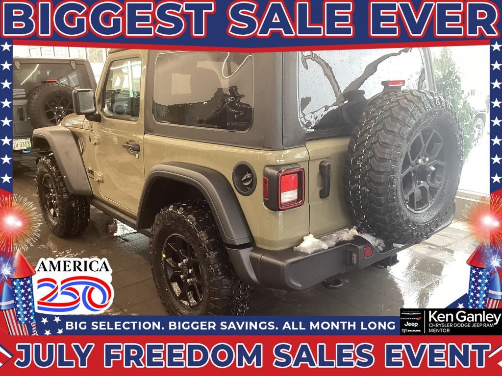 2026 Jeep Wrangler WRANGLER 2-DOOR WILLYS