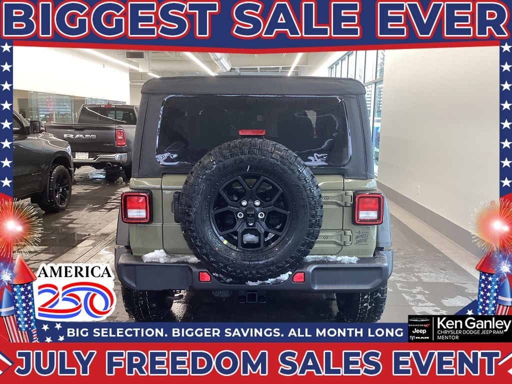 2026 Jeep Wrangler WRANGLER 2-DOOR WILLYS