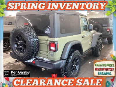 2026 Jeep Wrangler WRANGLER 2-DOOR WILLYS