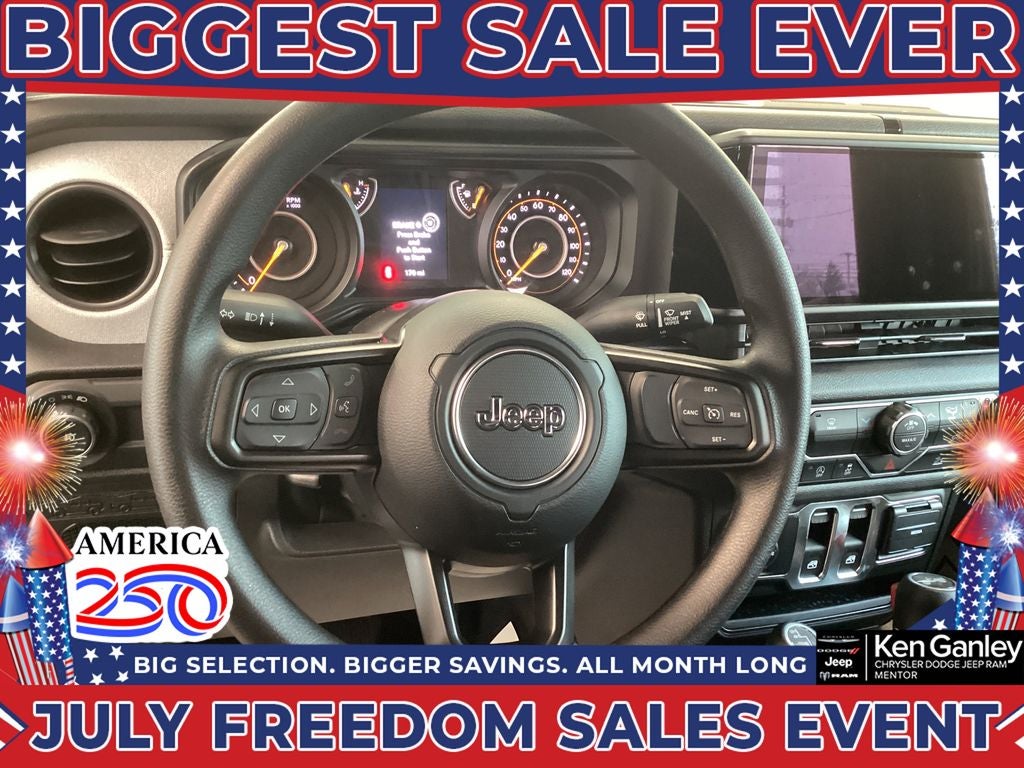 2026 Jeep Wrangler WRANGLER 2-DOOR SPORT
