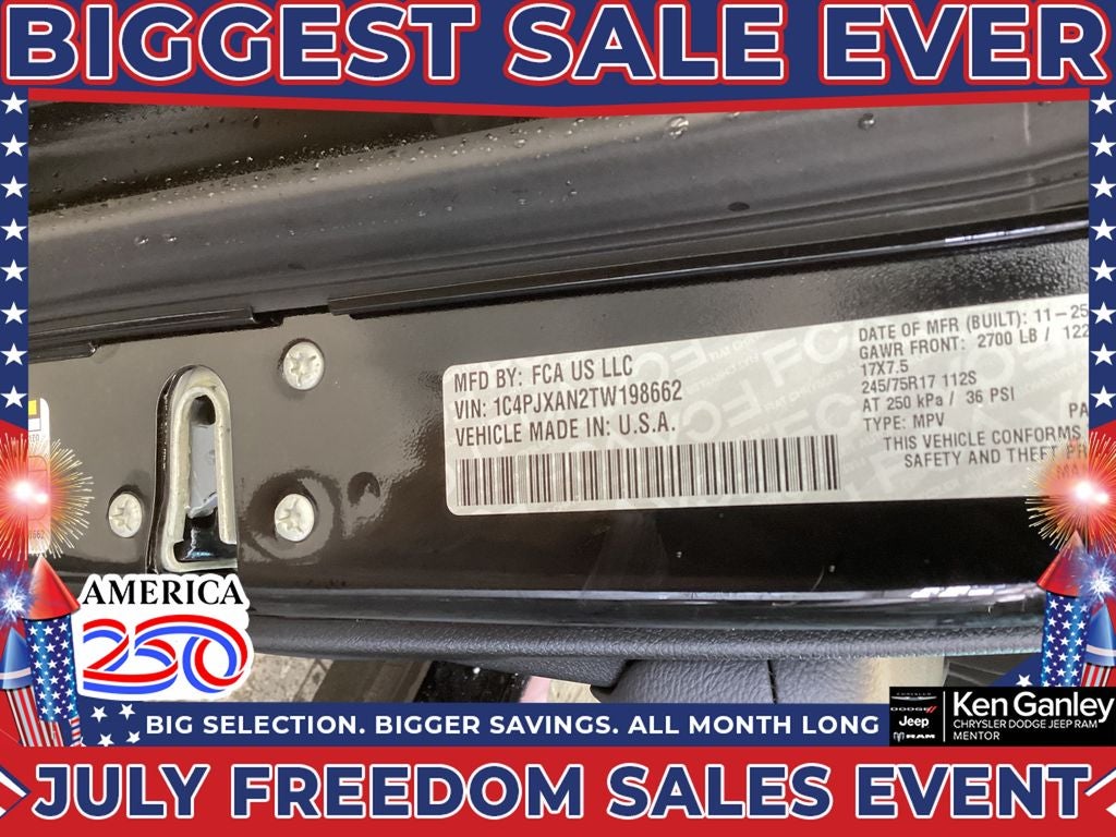 2026 Jeep Wrangler WRANGLER 2-DOOR SPORT