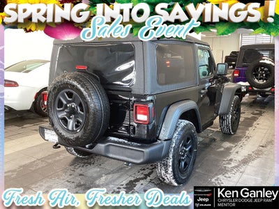 2026 Jeep Wrangler WRANGLER 2-DOOR SPORT