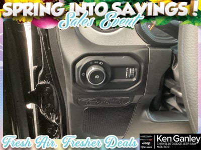 2026 Jeep Wrangler WRANGLER 2-DOOR SPORT