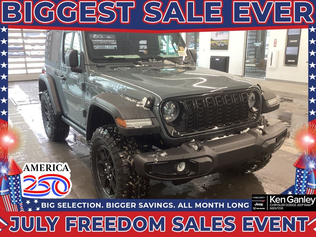 2026 Jeep Wrangler WRANGLER 2-DOOR WILLYS