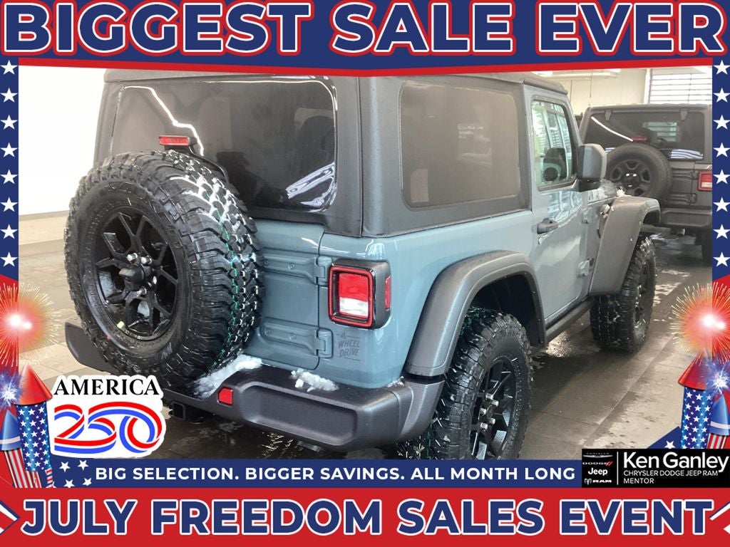 2026 Jeep Wrangler WRANGLER 2-DOOR WILLYS