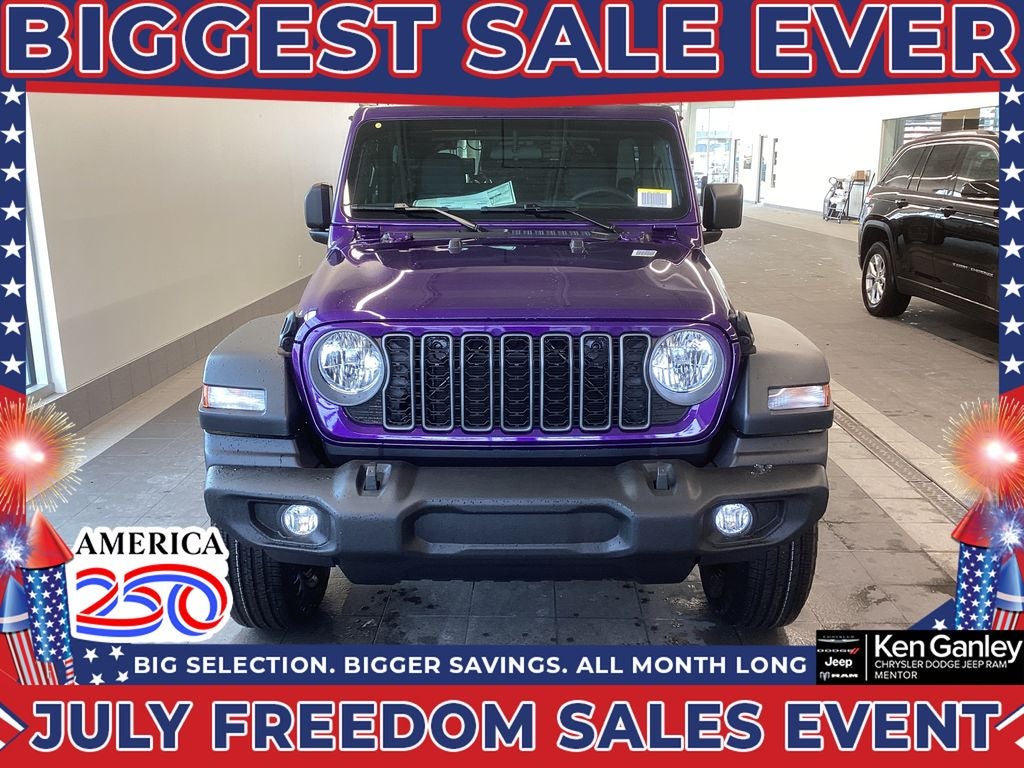 2026 Jeep Wrangler WRANGLER 2-DOOR SPORT