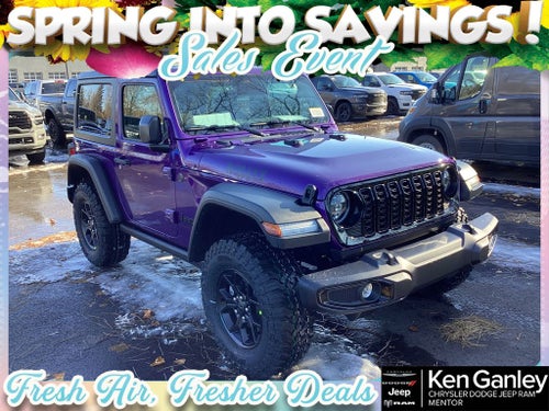 2026 Jeep Wrangler WRANGLER 2-DOOR WILLYS