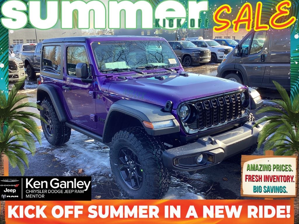 2026 Jeep Wrangler WRANGLER 2-DOOR WILLYS