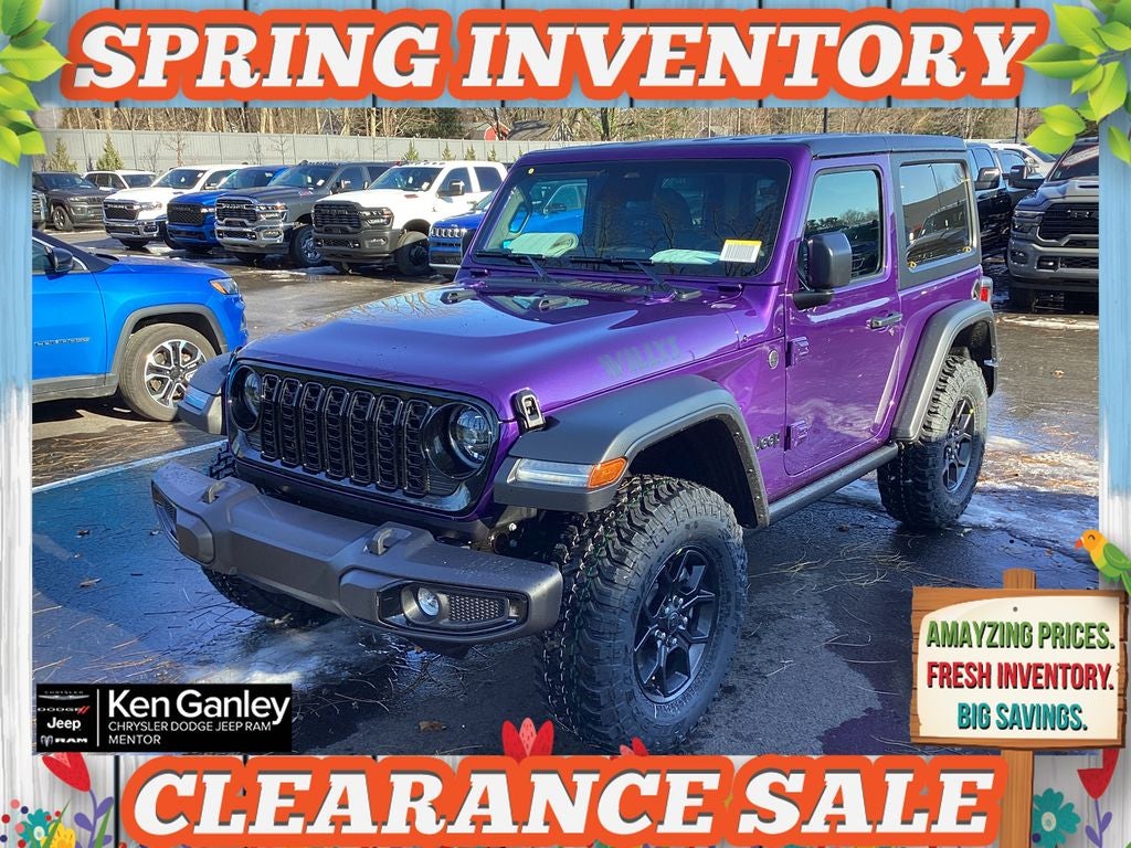 2026 Jeep Wrangler WRANGLER 2-DOOR WILLYS