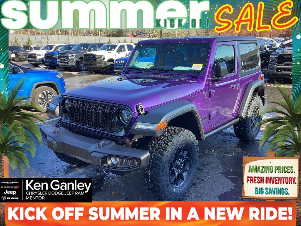2026 Jeep Wrangler WRANGLER 2-DOOR WILLYS
