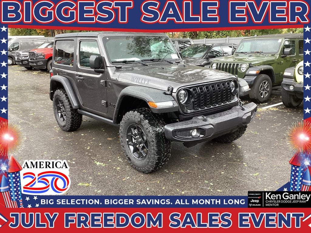 2026 Jeep Wrangler WRANGLER 2-DOOR WILLYS