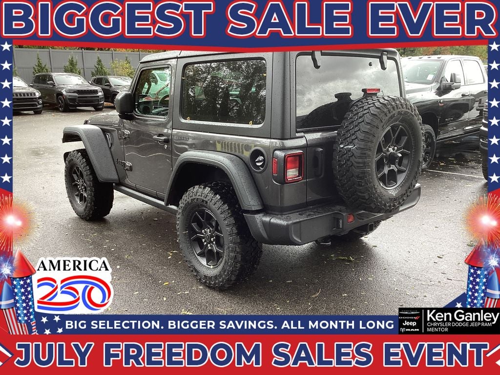 2026 Jeep Wrangler WRANGLER 2-DOOR WILLYS