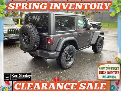 2026 Jeep Wrangler WRANGLER 2-DOOR WILLYS