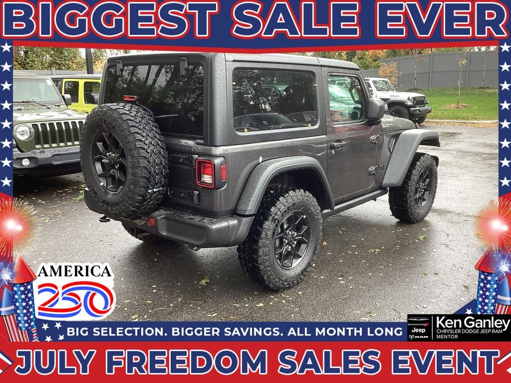 2026 Jeep Wrangler WRANGLER 2-DOOR WILLYS